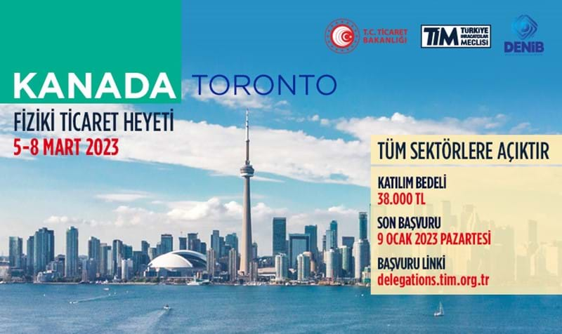 Kanada (Toronto) Ticaret Heyeti